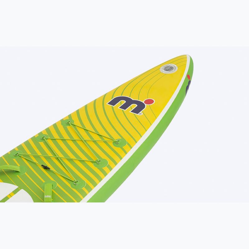 Zestaw deska SUP pompowana Mistral Adventurist Air 14'0" green/white/yellow 5