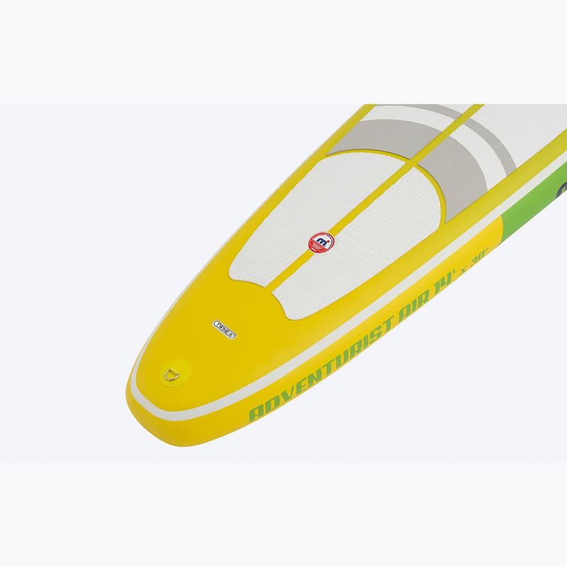 Zestaw deska SUP pompowana Mistral Adventurist Air 14'0" green/white/yellow 6