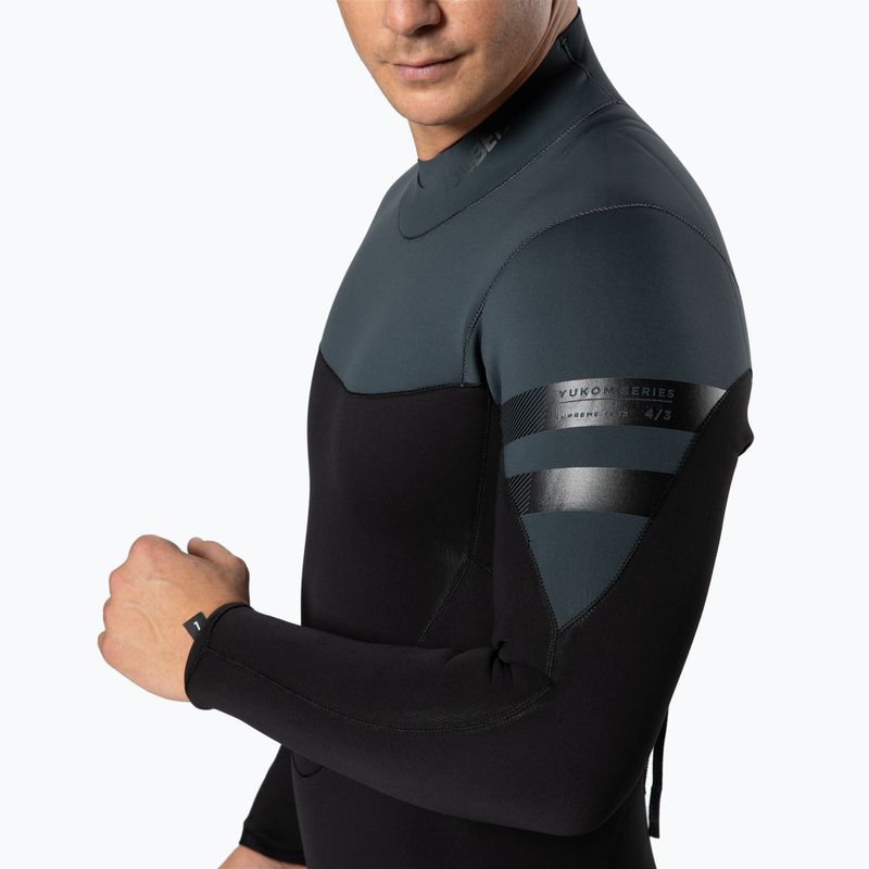 Pianka do pływania męska JOBE Yukon Fullsuit Backzip 4/3 mm 3