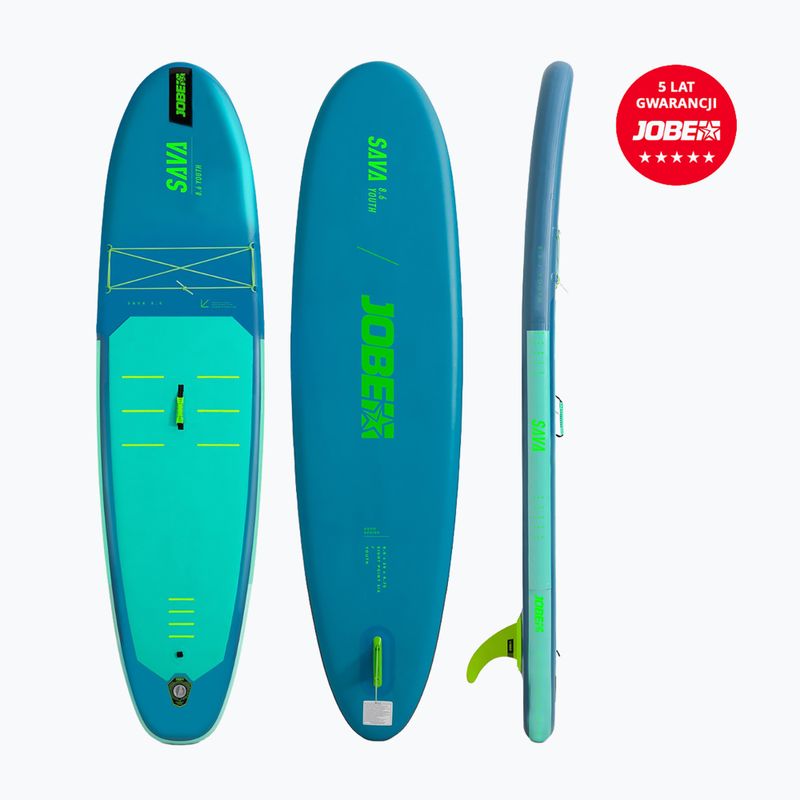 Zestaw deska SUP pompowana dziecięca JOBE Aero Sava Board Package 8'6" 5