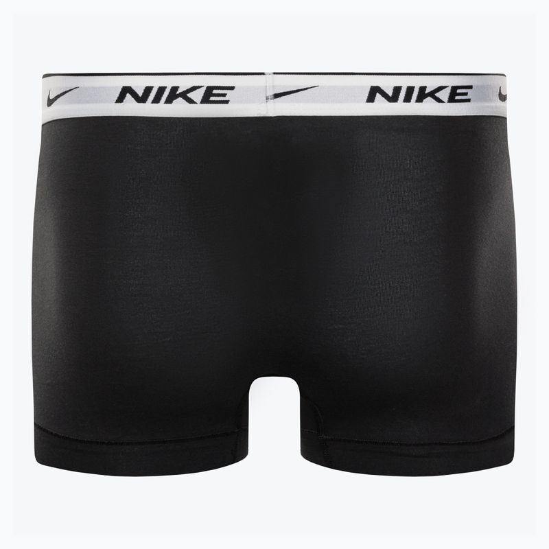 Bokserki męskie Nike Everyday Cotton Stretch Trunk 3 pary black/white wb/white wb/white wb 3