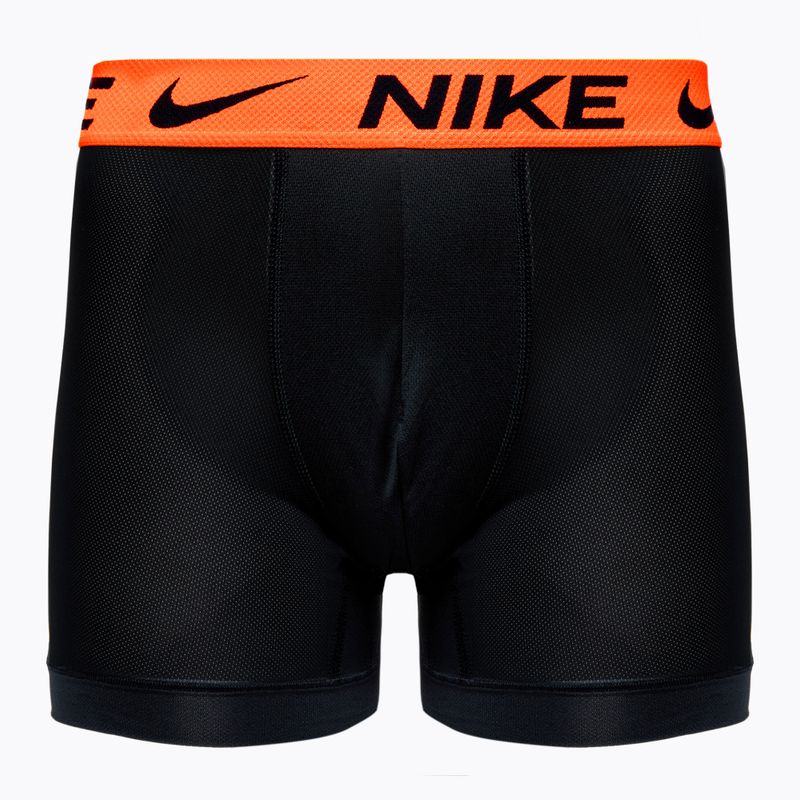 Bokserki męskie Nike Dri-FIT ADV Micro Brief 3 pary hyper black/total orange 2