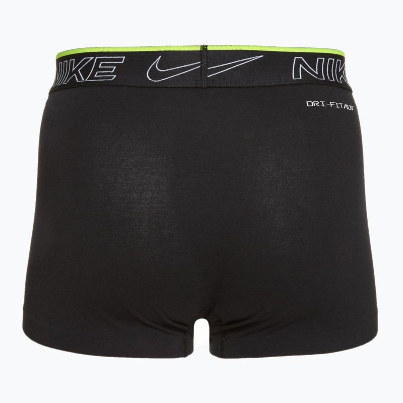 Bokserki męskie Nike Elite Cotton Stretch Trunk 2 pary multicolor 2