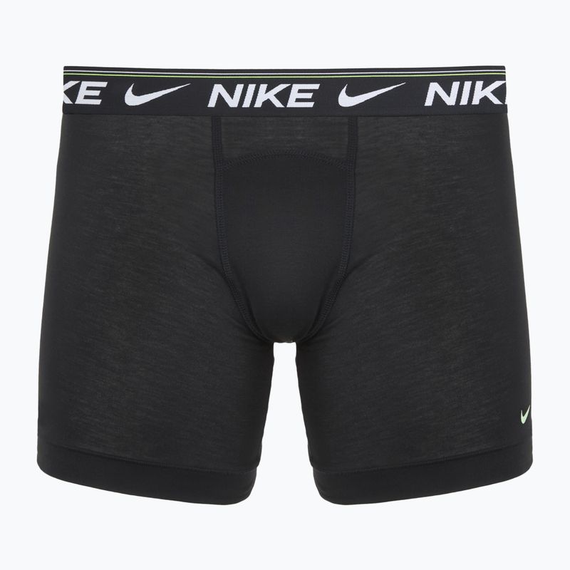 Bokserki męskie Nike Dri-FIT Ultra Comfort 3 pary black/team crimson/dark raisin/black 5