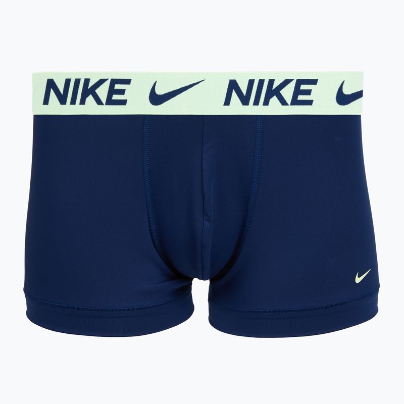 Bokserki męskie Nike Dri-Fit Essential Micro Trunk 3 pary navy 2
