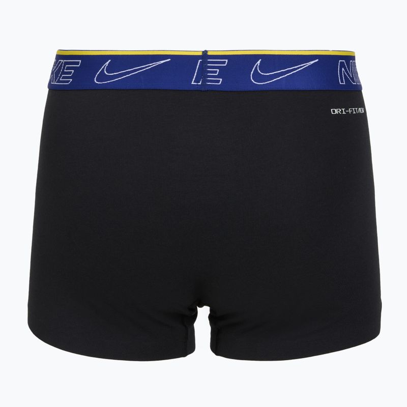 Bokserki męskie Nike Elite Cotton Stretch Trunk evening sky 3