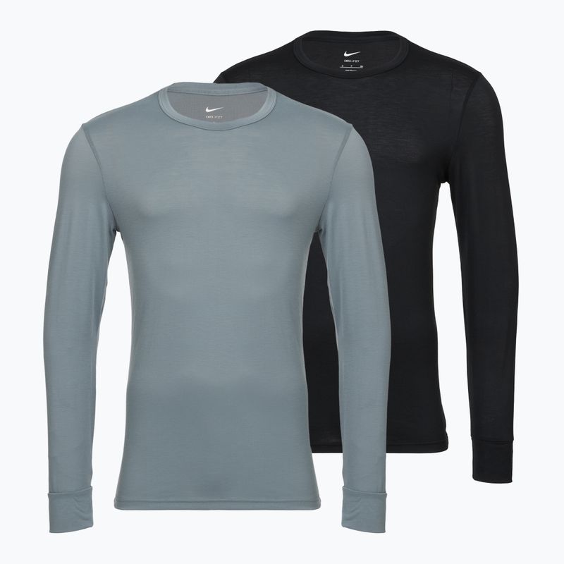 Longsleeve męski Nike Crewneck 2 pack carbon heather