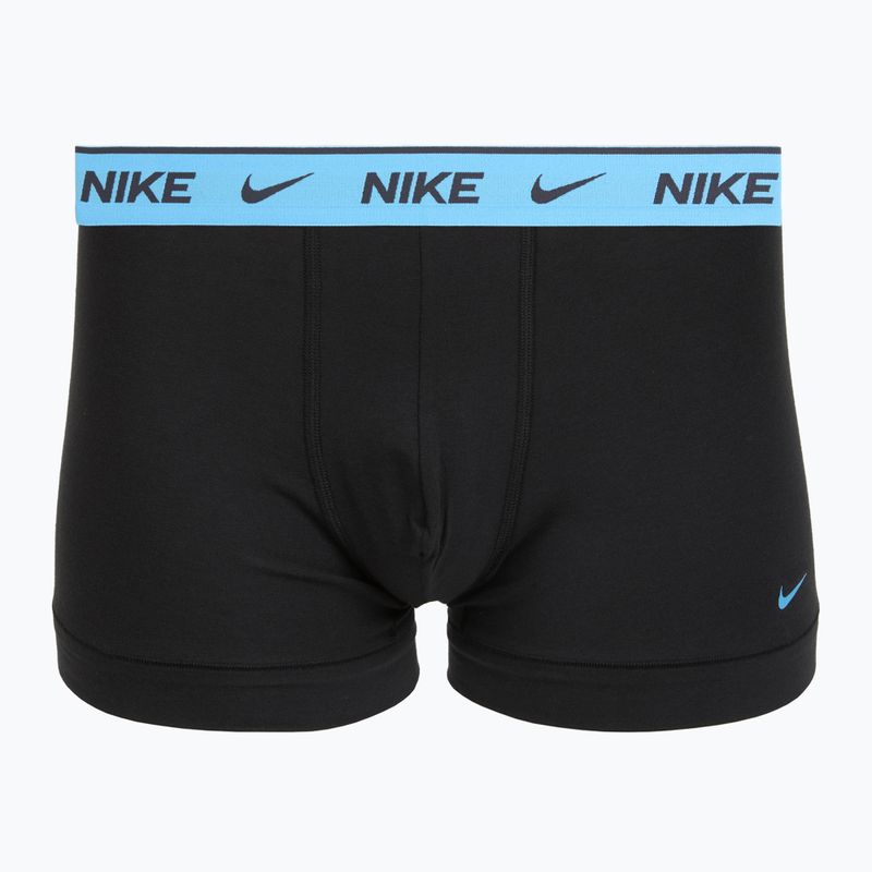 Bokserki męskie Nike Cotton Stretch Trunk 3 pack charcoal heather 4