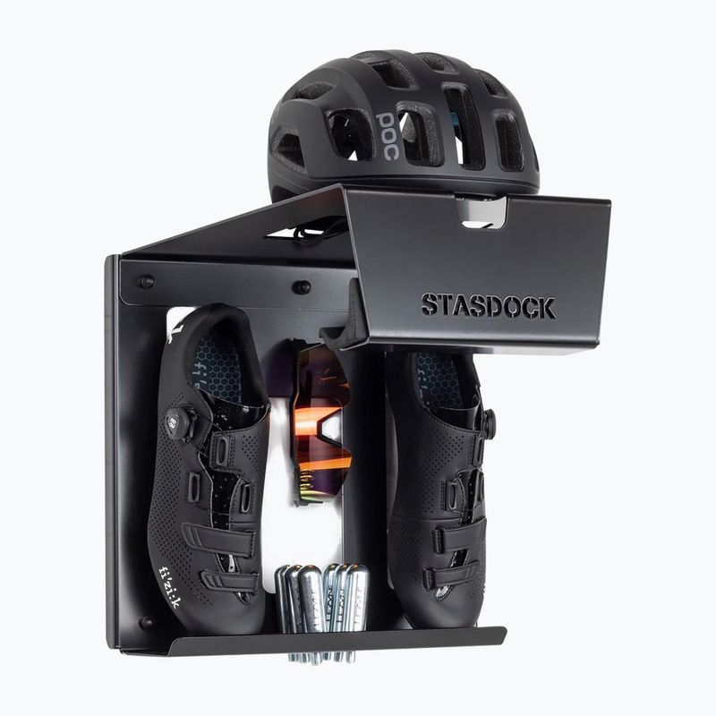 Wieszak rowerowy na ścianę STASDOCK Bike Hanger happy black 2