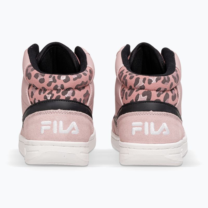 Buty dziecięce FILA Crew Mid pale mauve/leopard 10
