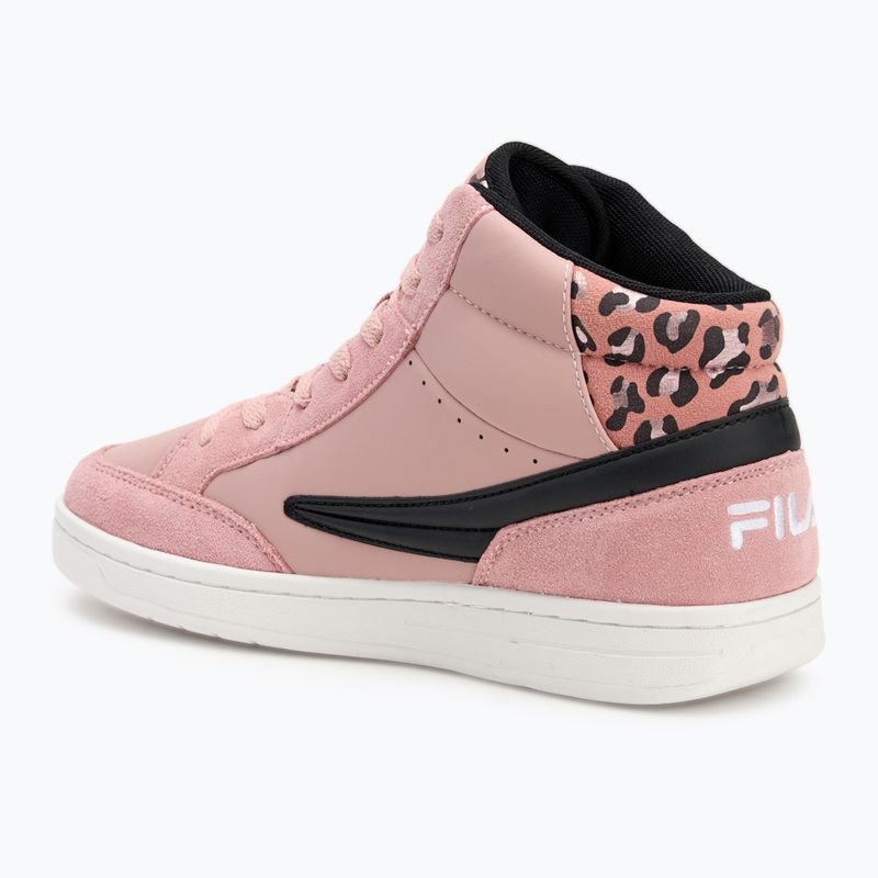 Buty dziecięce FILA Crew Mid pale mauve/leopard 3