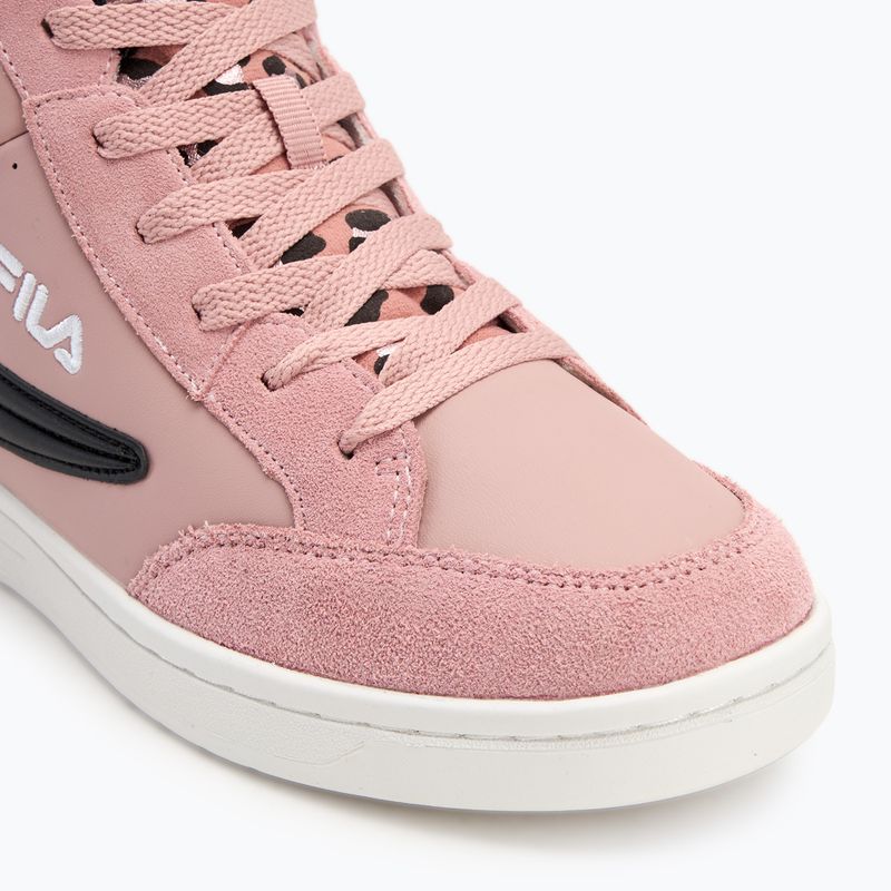 Buty dziecięce FILA Crew Mid pale mauve/leopard 7