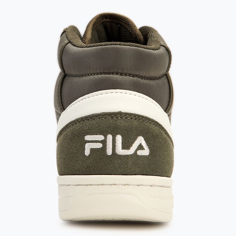 Buty dziecięce FILA Crew Mid olive night 6