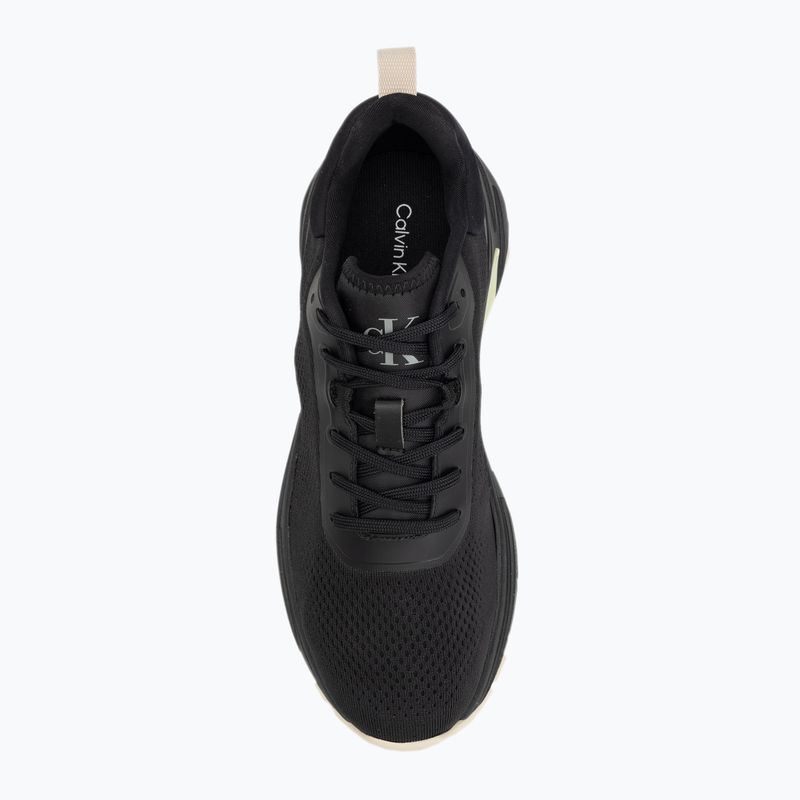Buty damskie Calvin Klein YW0YW01856 Hike Runner Mg Tech Knit black/pistachio/white jade 5
