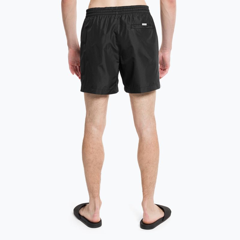 Szorty kąpielowe męskie Calvin Klein Medium Drawstring black 3