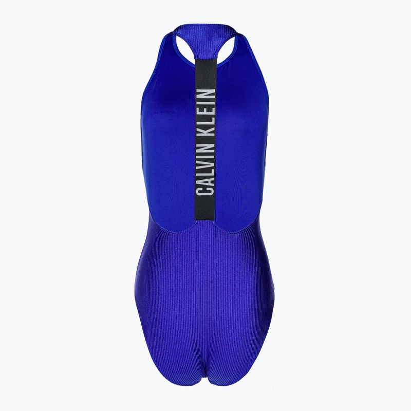 Strój kąpielowy jednoczęściowy damski Calvin Klein Racerback One Piece midnight lagoon 2
