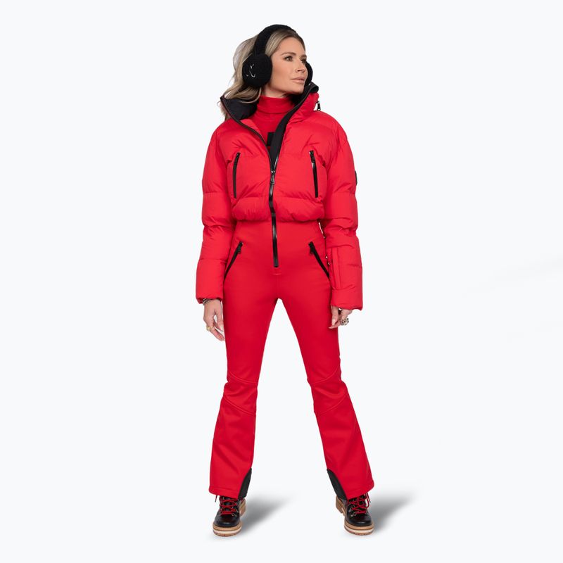 Spodnie narciarskie damskie Nikkie Grace Ski red 2
