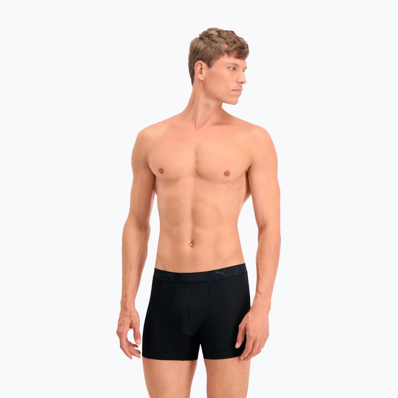 Bokserki męskie PUMA Sport Microfiber 2 pary black 5