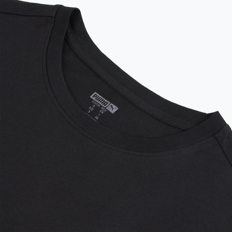 Koszulka męska PUMA Basic Crew 2 pack black 3