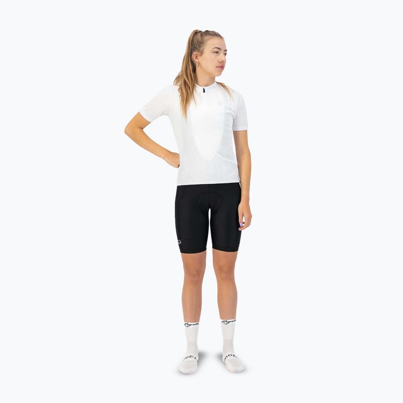 Koszulka rowerowa damska Rogelli Core white 2