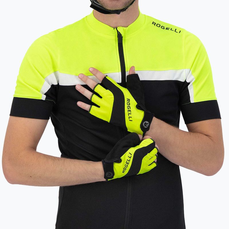 Rękawiczki rowerowe męskie Phoenix II fluor yellow 6