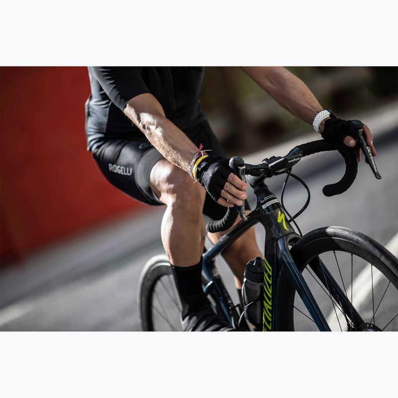 Rękawiczki rowerowe męskie Rogelli Core black 4