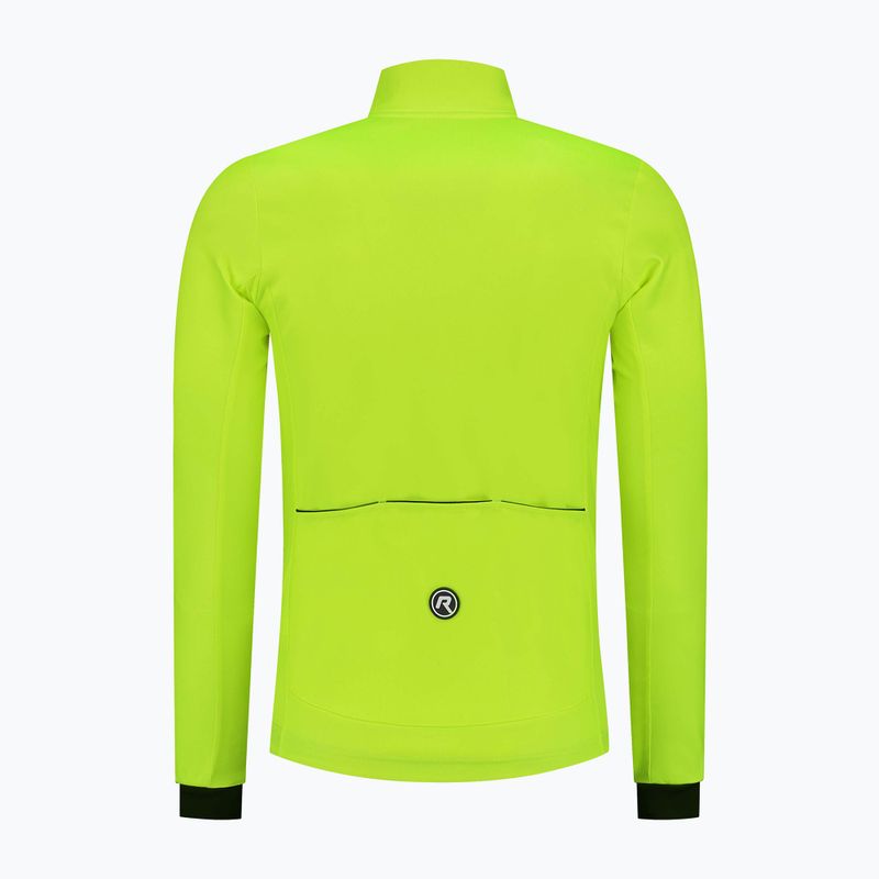 Longsleeve rowerowy męski Rogelli Core fluor/black 4