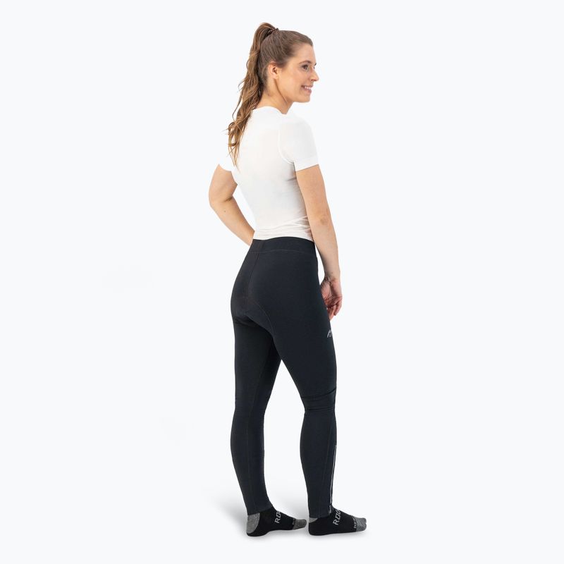 Spodnie rowerowe damskie Rogelli Core Tight black 3