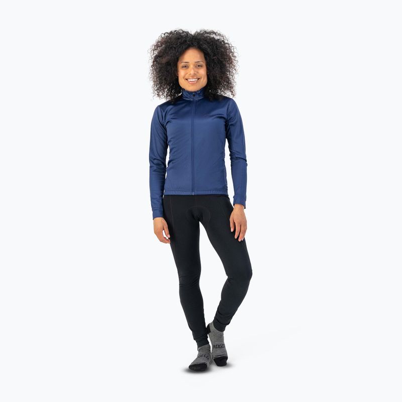 Longsleeve rowerowy damski Rogelli Core W navy 2