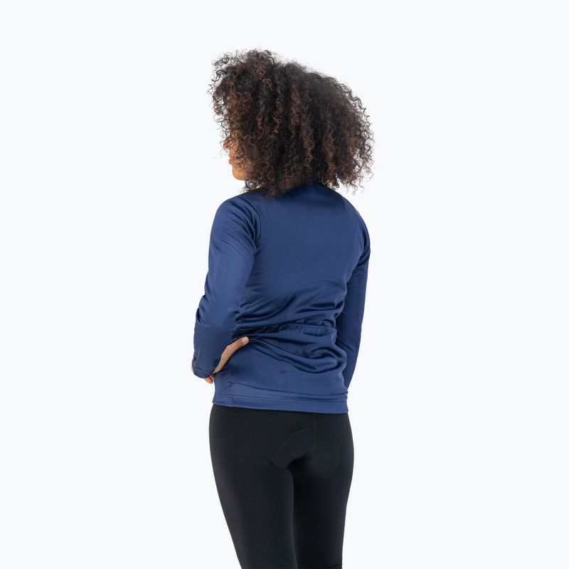 Longsleeve rowerowy damski Rogelli Core W navy 3