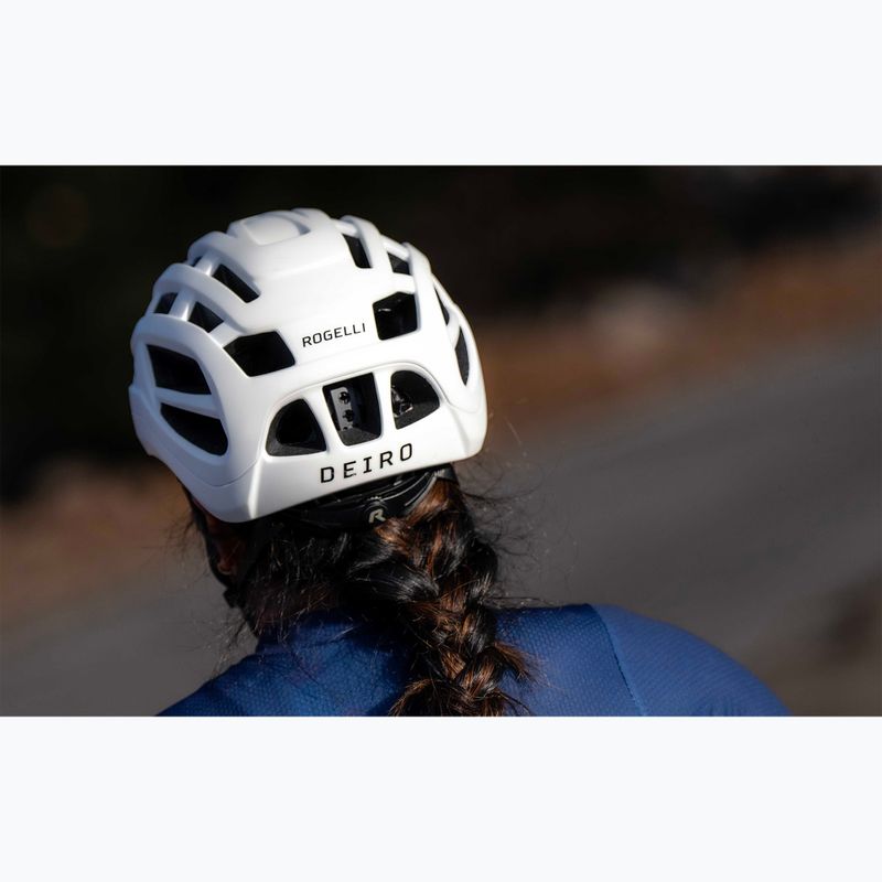 Kask rowerowy Rogelli Deiro white 12