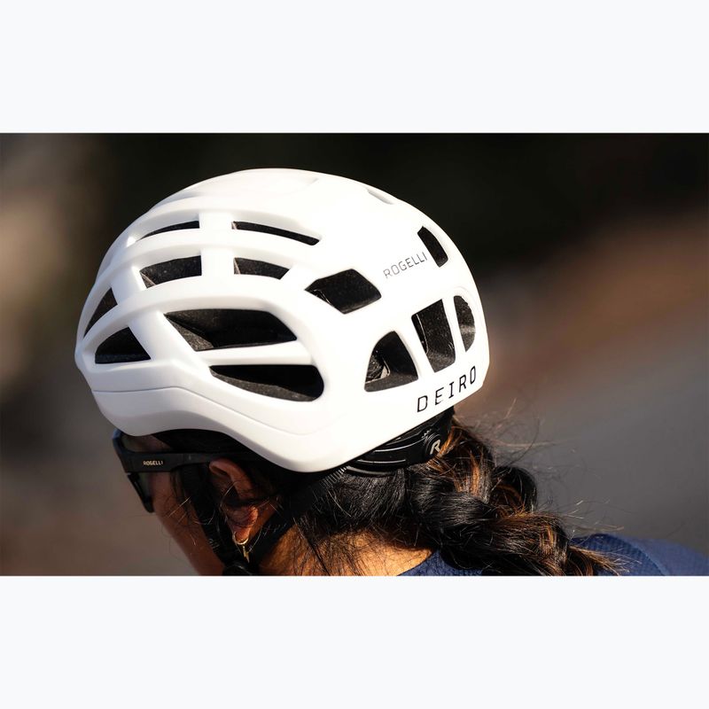 Kask rowerowy Rogelli Deiro white 13