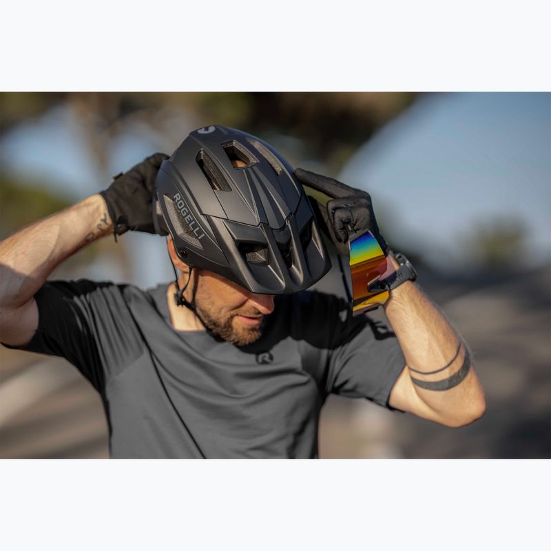 Kask rowerowy Rogelli Advntr Onyx Mtb black 14