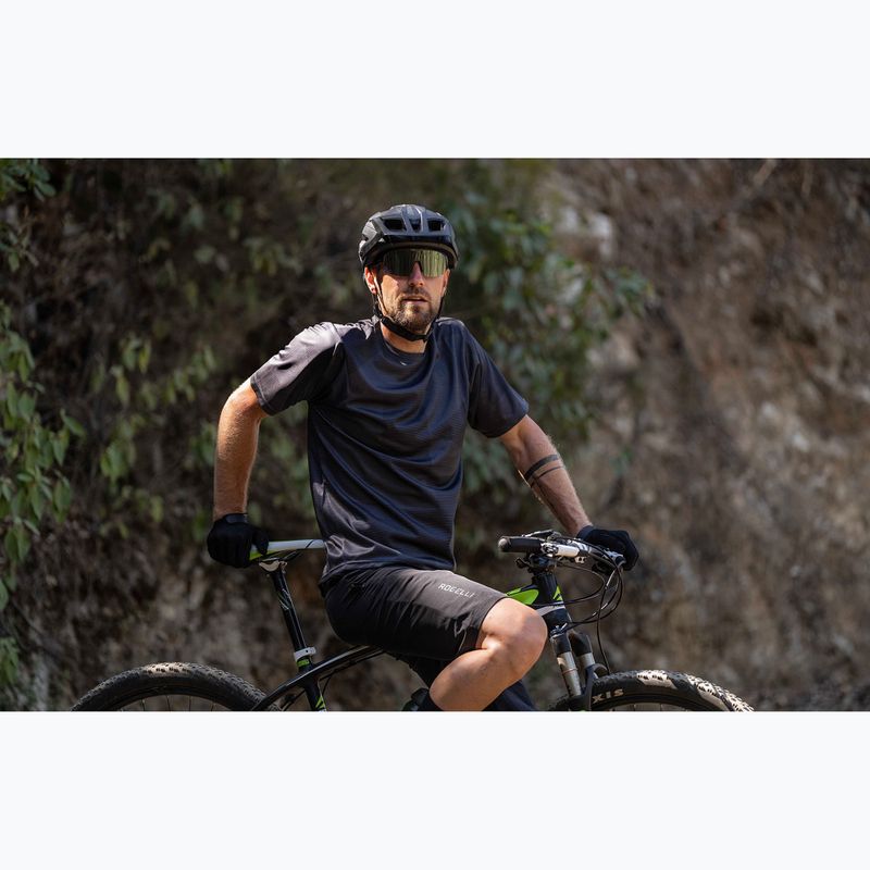 Spodenki rowerowe męskie Rogelli Advntr Core MTB black 7