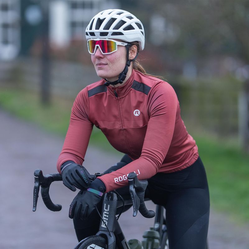 Longsleeve rowerowy damski Rogelli Mono chutney 7