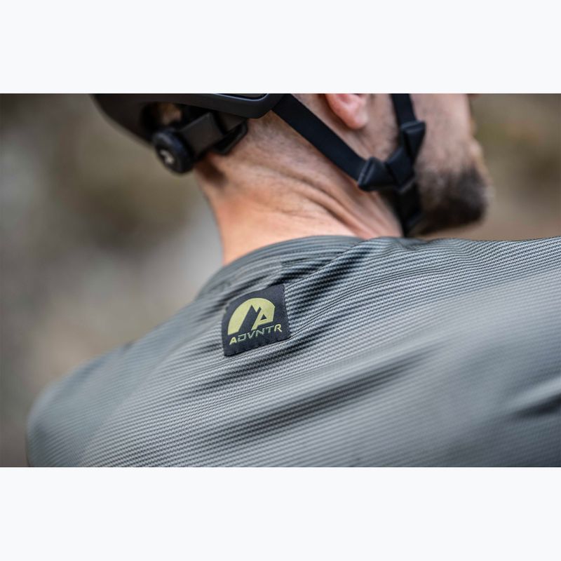 Koszulka rowerowa męska Rogelli Advntr Core Mtb army green 11