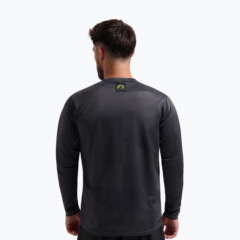 Longsleeve rowerowy męski Rogelli Advntr Core grey 2