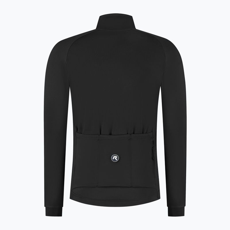 Longsleeve rowerowy męski Rogelli Essential II black 8