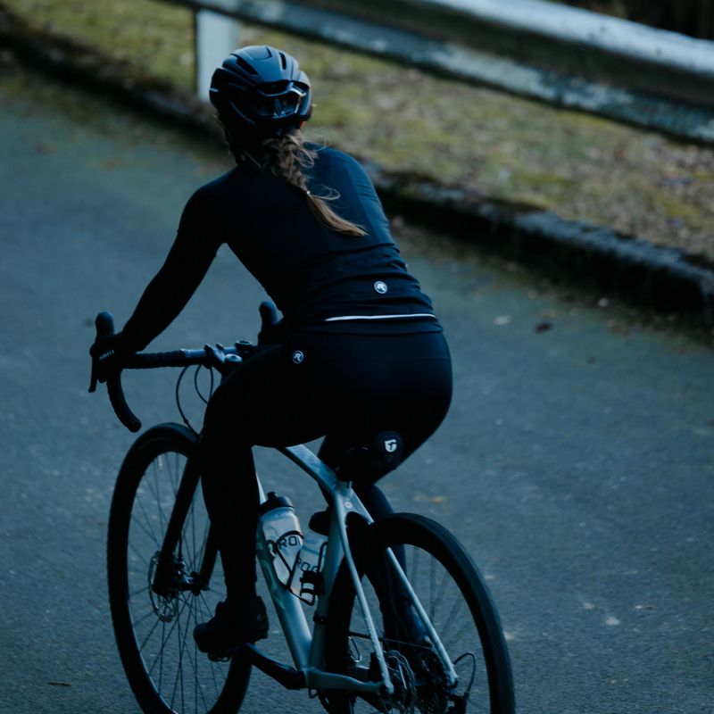 Longsleeve rowerowy damski Rogelli Essential II black 12