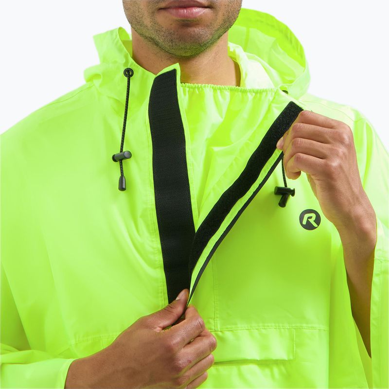 Kurtka rowerowa Rogelli Commuter Core fluor yellow 6