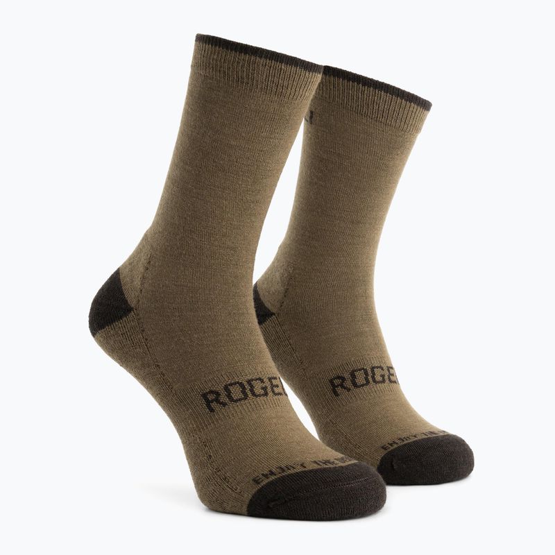 Skarpety Rogelli Wool Wintersocks 2 pary bordeaux/brown 3
