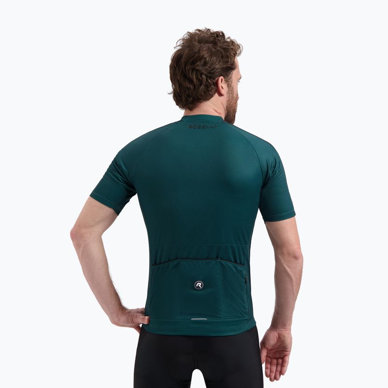 Koszulka rowerowa męska Rogelli Explore deep teal 2