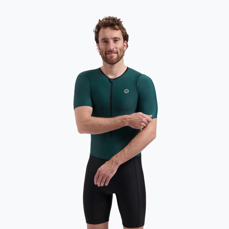 Kombinezon triathlonowy Rogelli Florida Tri Suit black/dark teal 3