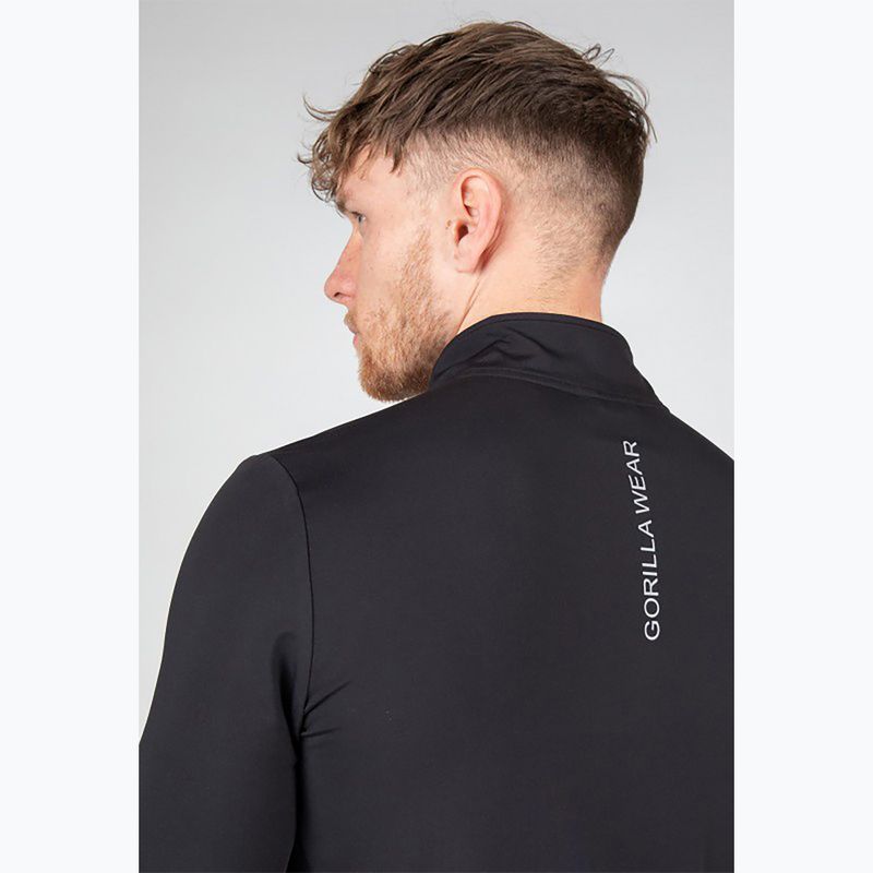 Longsleeve treningowy męski Gorilla Wear Noxen black 5