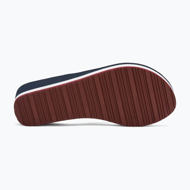 Japonki damskie Tommy Hilfiger Im Platform Beach Sandal rwb 4