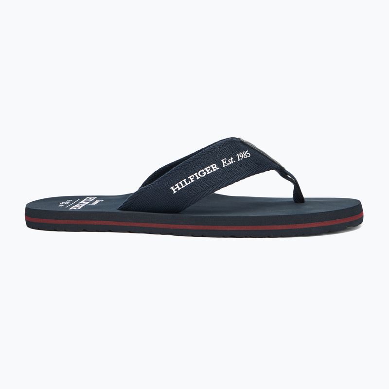 Japonki męskie Tommy Hilfiger 85 Beach Sandal desert sky 2