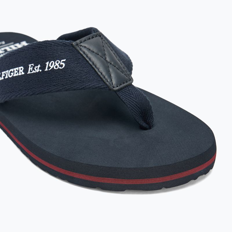 Japonki męskie Tommy Hilfiger 85 Beach Sandal desert sky 7