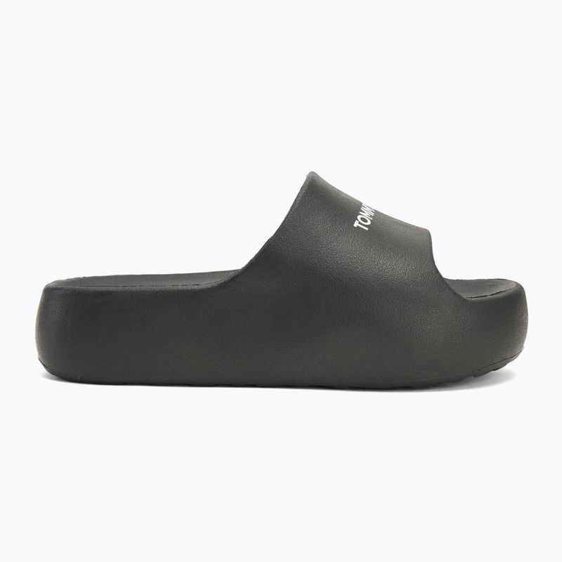 Klapki damskie Tommy Jeans Flatform Pool Slide Ess black 2