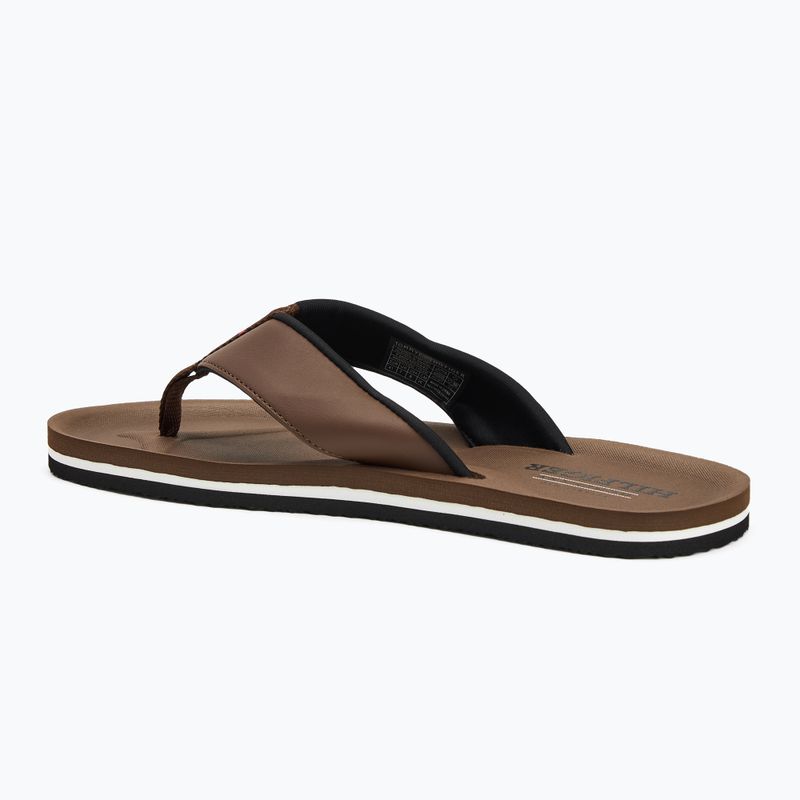 Japonki męskie Tommy Hilfiger Padded Comfort B Sandal legacy brown 3