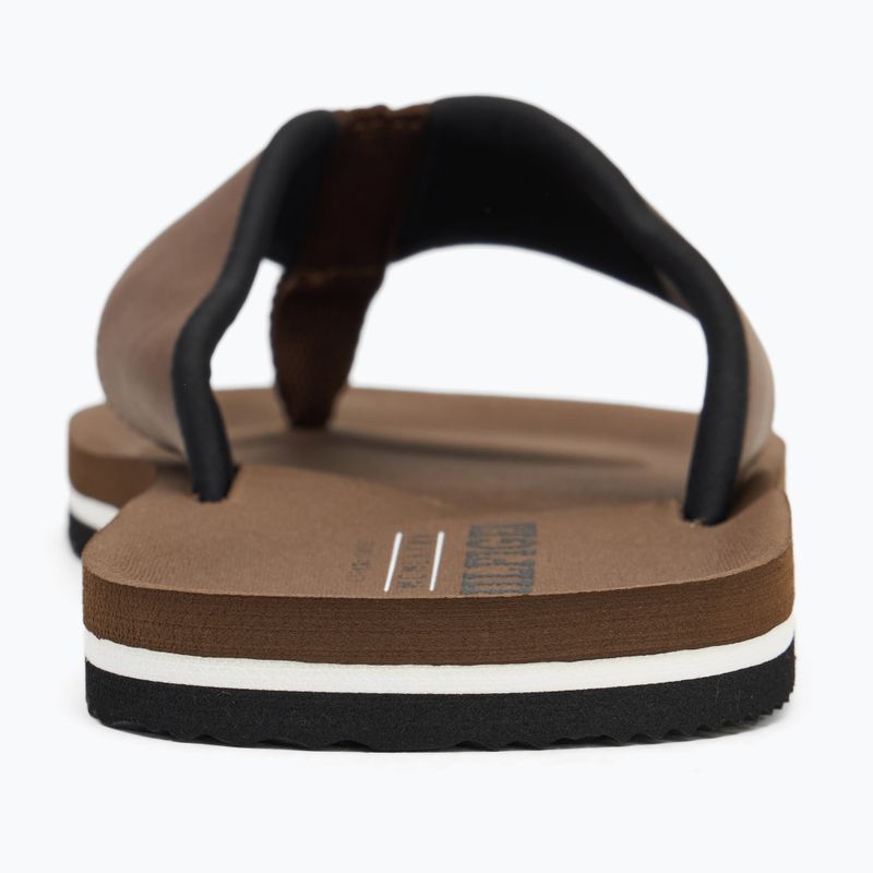 Japonki męskie Tommy Hilfiger Padded Comfort B Sandal legacy brown 6